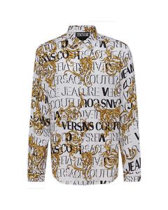 Versace Jeans Couture Baroque Printed Button-Down Shirt