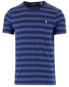 Polo Ralph Lauren Logo Embroidered Striped T-Shirt