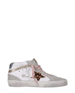 Golden Goose Deluxe Brand Logo Patch Lace-Up Sneakers