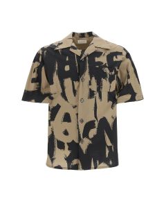Alexander McQueen Printed Short-Sleeved Shirt