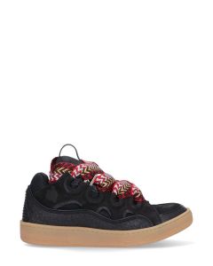 Lanvin Curb Lace-Up Sneakers