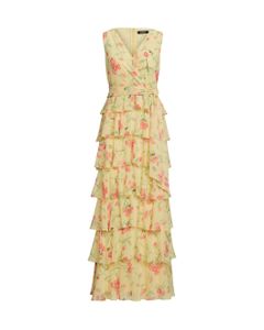 Polo Ralph Lauren Floral Printed Sleeveless Dress