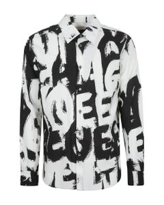 All-over Painted Logo Shirt