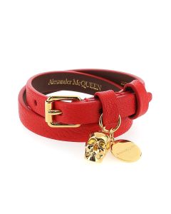 Alexander McQueen Skull Wrap Bracelet