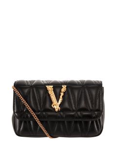 Versace Virtus Quilted Crossbody Bag