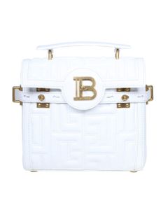 Balmain Bag B-buzz 23 Monogram White