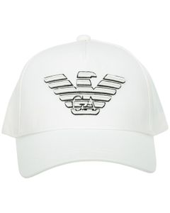 Emporio Armani Logo Embroidered Baseball Cap