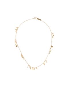 Isabel Marant Woman's Chioker Metal Necklace With Leaves Detail