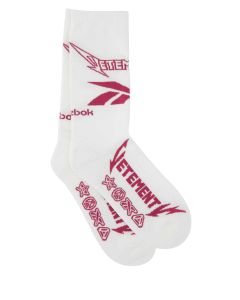 Vetements Logo Printed Ankle Socks