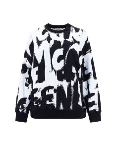 Alexander McQueen Printed Crewneck Sweatshirt