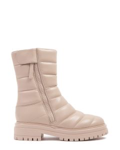 Gianvito Rossi Quilted Zip Detailed Boots
