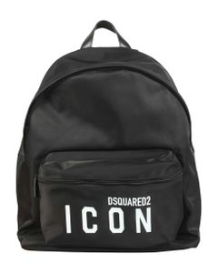 Backpack With Icon Print
