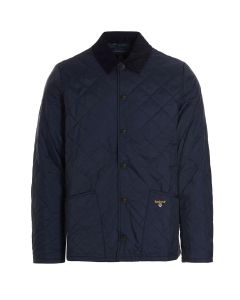 Barbour Logo Embroidered Quilted Jacket
