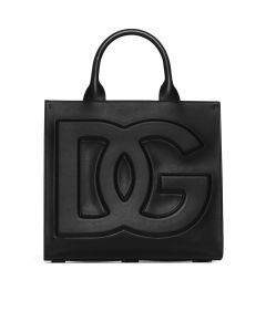 Dolce & Gabbana Logo-Embossed Top Handle Bag