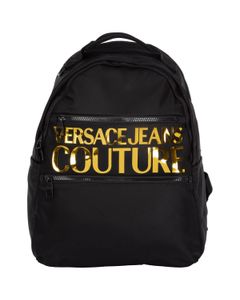 Versace Jeans Couture Logo Printed Backpack