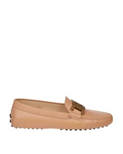 Chain detailed loafers