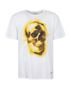Silhouette Skull Print T-shirt