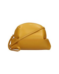 Judy Shoulder Bag In Yellow Leather