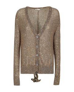 Stella Mccartney Cardigan, Elegant And Refined, Enriched By A Slit On The Back That Makes The Garment Unique And Unmistakable
