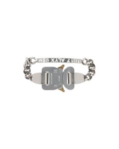 1017 Alyx 9sm Silver Buckle Bracelet