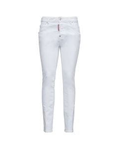Cool Girl White Denim Jeans