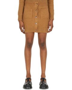 Burberry Blanche Knit Mini Skirt