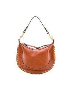 Isabel Marant Woman's Brown Leather Naoko Crossbody Bag