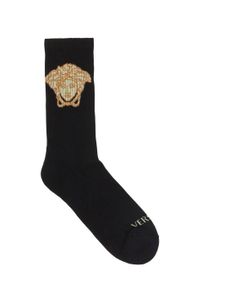 Versace Medusa Intarsia Socks