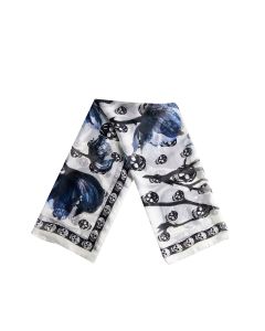 Alexander Mcqueen Graphic Printed Scarf