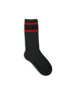 Dsquared2 Stripe-Detailed Ribbed Socks