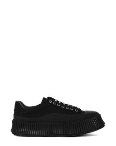 Jil Sander Padded Lace-Up Sneakers