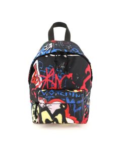 Graffiti Print Mini Backpack