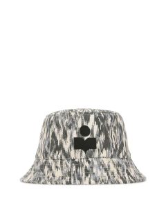 Isabel Marant Logo Embroidered Bucket Hat
