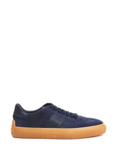 Tod's Logo Embossed Panelled Sneakers