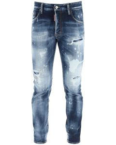 Dsquared2 Distressed Bleached Jeans