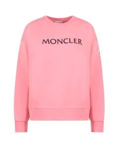 Moncler Logo Patch Crewneck Sweatshirt