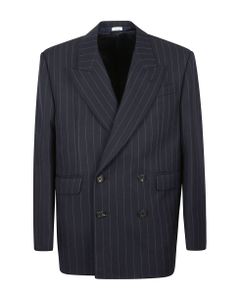 Double-breast Striped Dinner Jacket