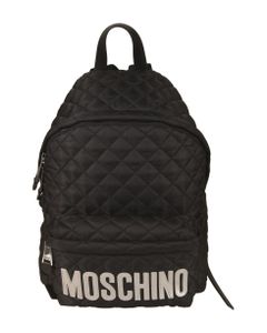 Logo Quilted Backpack