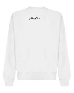 Off-White Logo Detailed Long-Sleeved Sweatshirt
