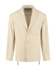 Pacalo Button-front Cotton Jacket