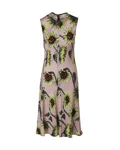 Paul Smith Sleeveless Sunflower Printed Midi Dress