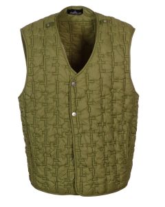 Stone Island Shadow Project V-Neck Quilt Gilet