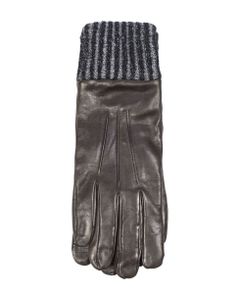 Gloves In Brown Nappa Leather
