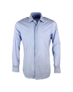 Striped shirt in light blue