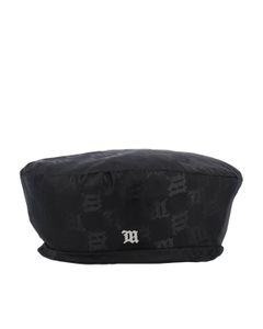 Misbhv All-Over Logo Beret Hat