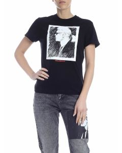 Karl Legend Profile T-shirt in black