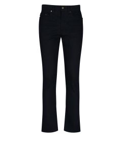 Saint Laurent Straight-Leg Mid-Rise Jeans