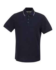 Brunello Cucinelli Buttoned Short-Sleeved Polo Shirt