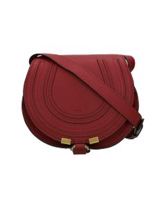 Mini Mercie Shoulder Bag In Red Leather