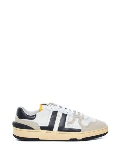 Lanvin Panelled Lace-Up Sneakers
